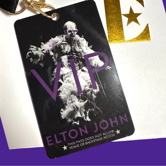 ELTON JOHN FAREWELL TOUR VIP SWAG - Picture 5 of 13